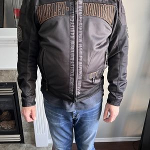 Mens mesh vented riding jacket XL